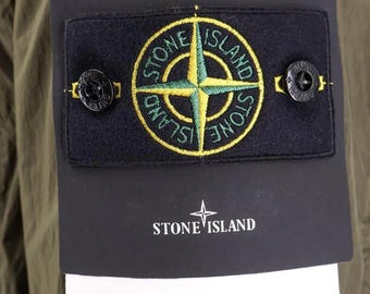 Distintivo originale Stone Island con 2 bottoni Spedizione veloce