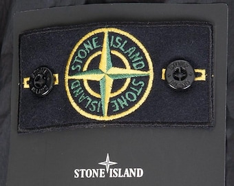 Originele Stone Island-badge met knopen