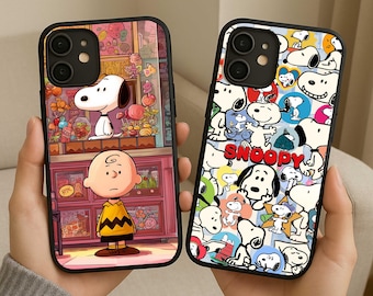 Snoopy Phone Case, Cartoon Silicone Cover