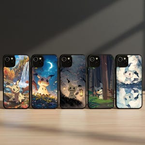 Inspired Ghost Doll Phone Case, Protective Rubber Cover Case for iPhone 17 16 15 14 13 12 11, Samsung Galaxy, Pixel, LG, HTC