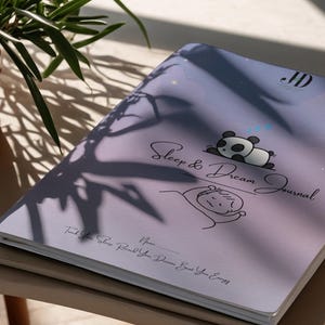 Sleep & Dream Journal – 4-Week Tracker | Daily and Weekly Reflection | Digital PDF