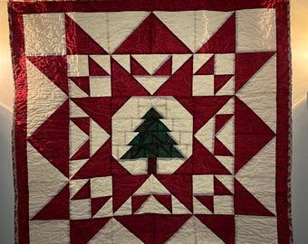 Handmade Quilted Christmas Wall Hanging