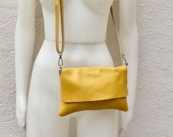 mustard colored purse