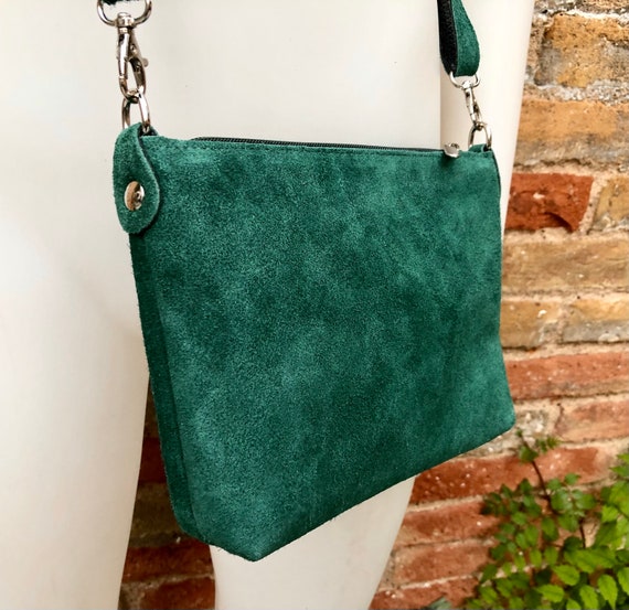 green Leather Women Handbags, Size: 45cm Width 33.5 Height at Rs 250 in Agra