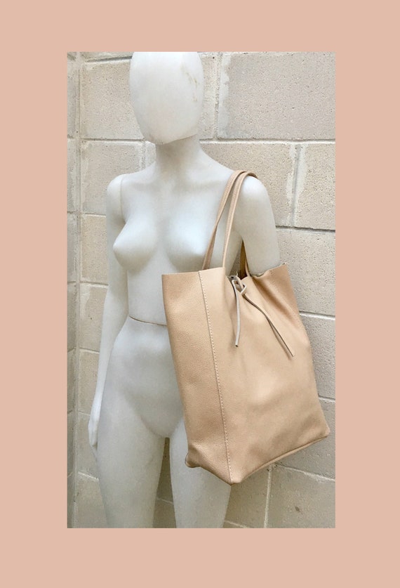 Senreve - Authenticated Handbag - Leather Beige Plain for Women, Very Good Condition