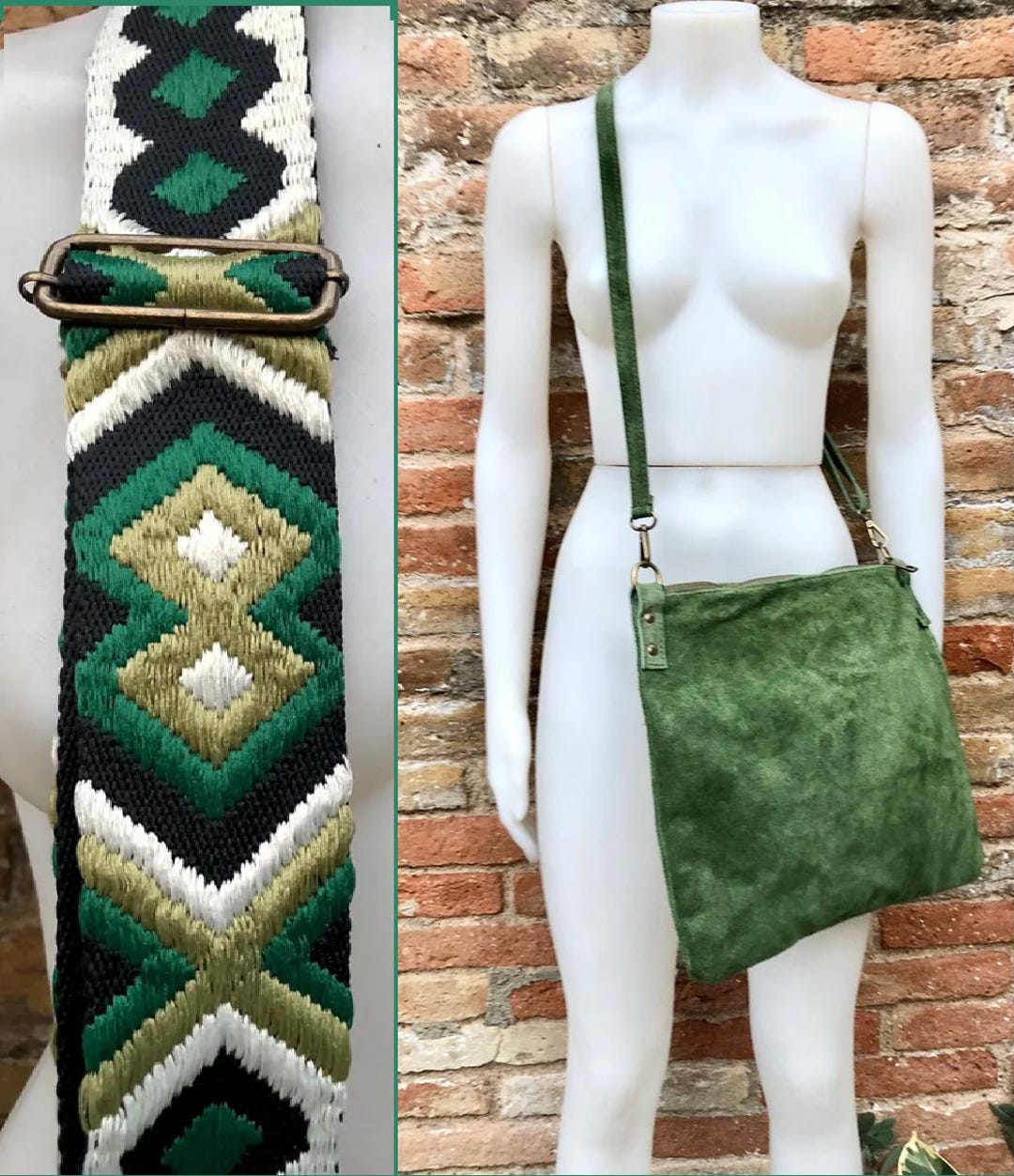 ★EMS★ SUEDE SHOULDER BAGGREEN il_fullxfull.4230343378_llx4.jpg