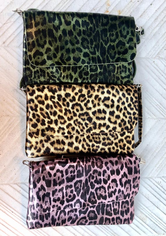 EG x BAGSINPROGRESS - Micro Tote - Brown Nyco Leopard Print