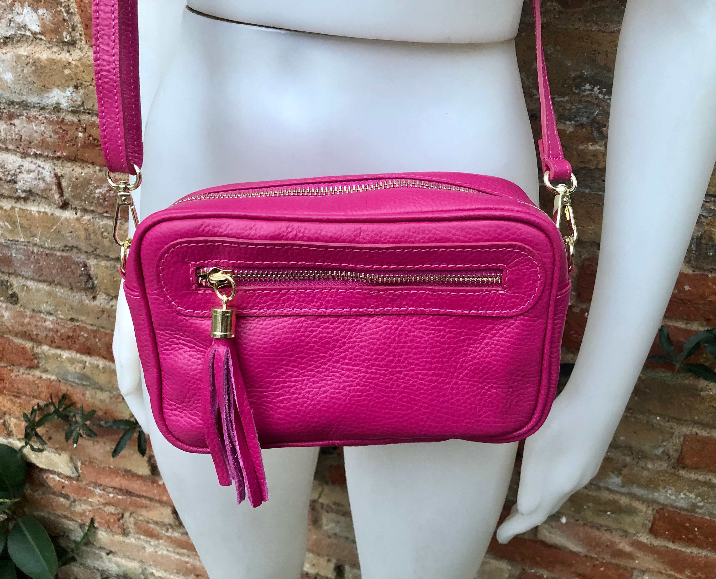 ショルダーバッグ・ポシェット Shoulder Bag - Rabanne - Leather - Pink Rabanne(ラバンヌ) ショルダーバッグ・ポシェット(レディース
