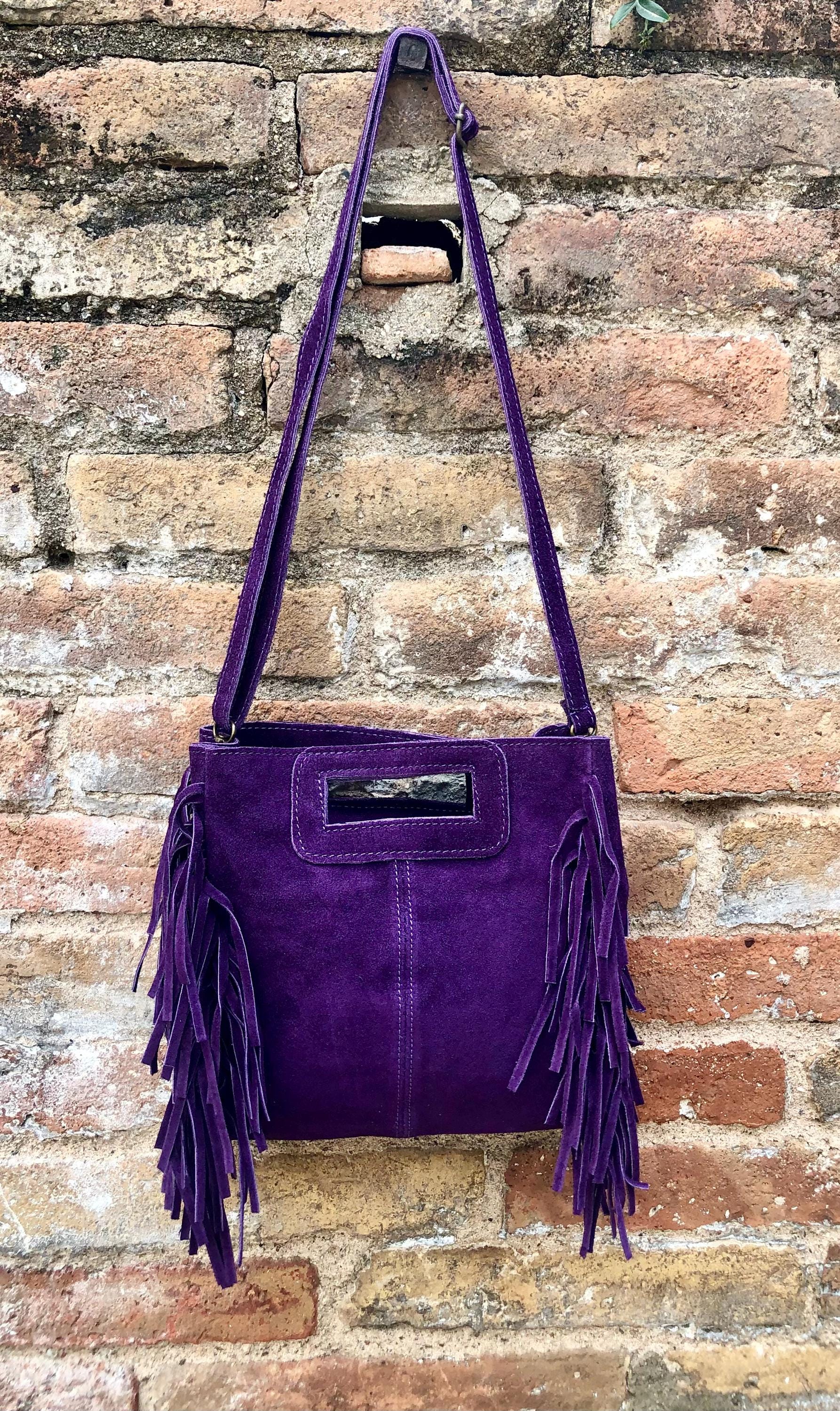 【*ん様 マルベリー　パープル レザー バッグ Mulberry ダークパープル レザー ショルダーバッグ ん様 マルベリー