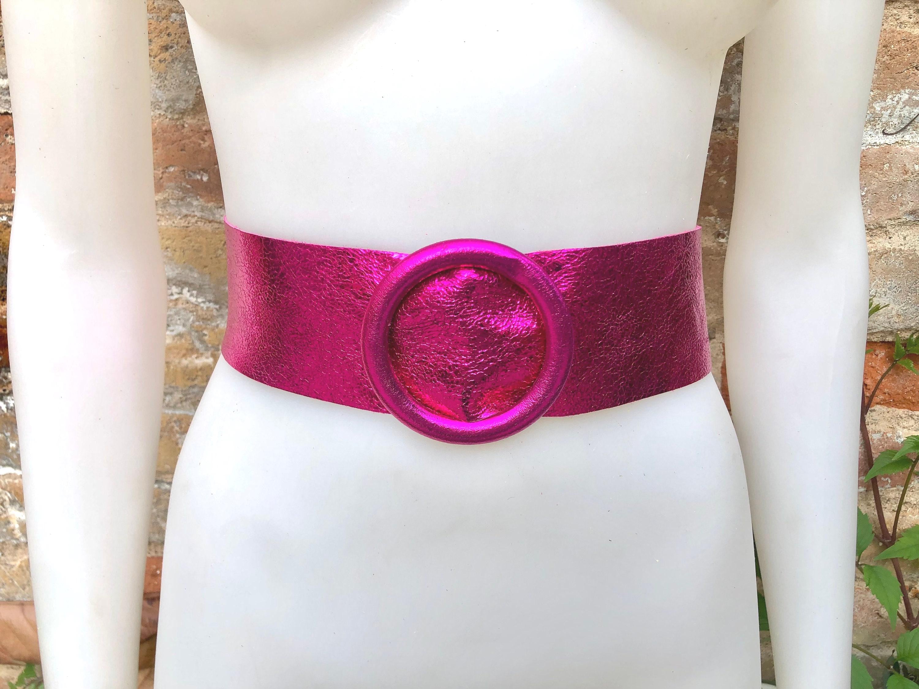 Hot Pink Leather Dress - Etsy Hot Pink Leather Dress - Etsy