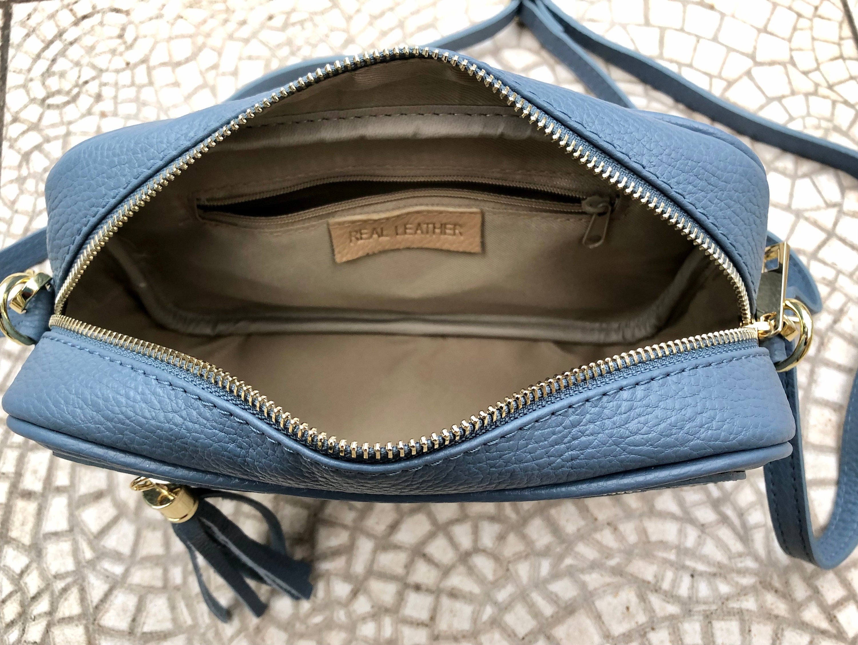 Bolso pequeño bandolera 430 since 1918, azul