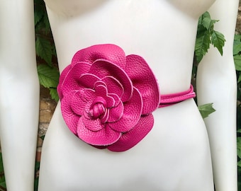 hot pink belt for dress Adjustable Hot Pink Woven Straw Belt - All Accessories