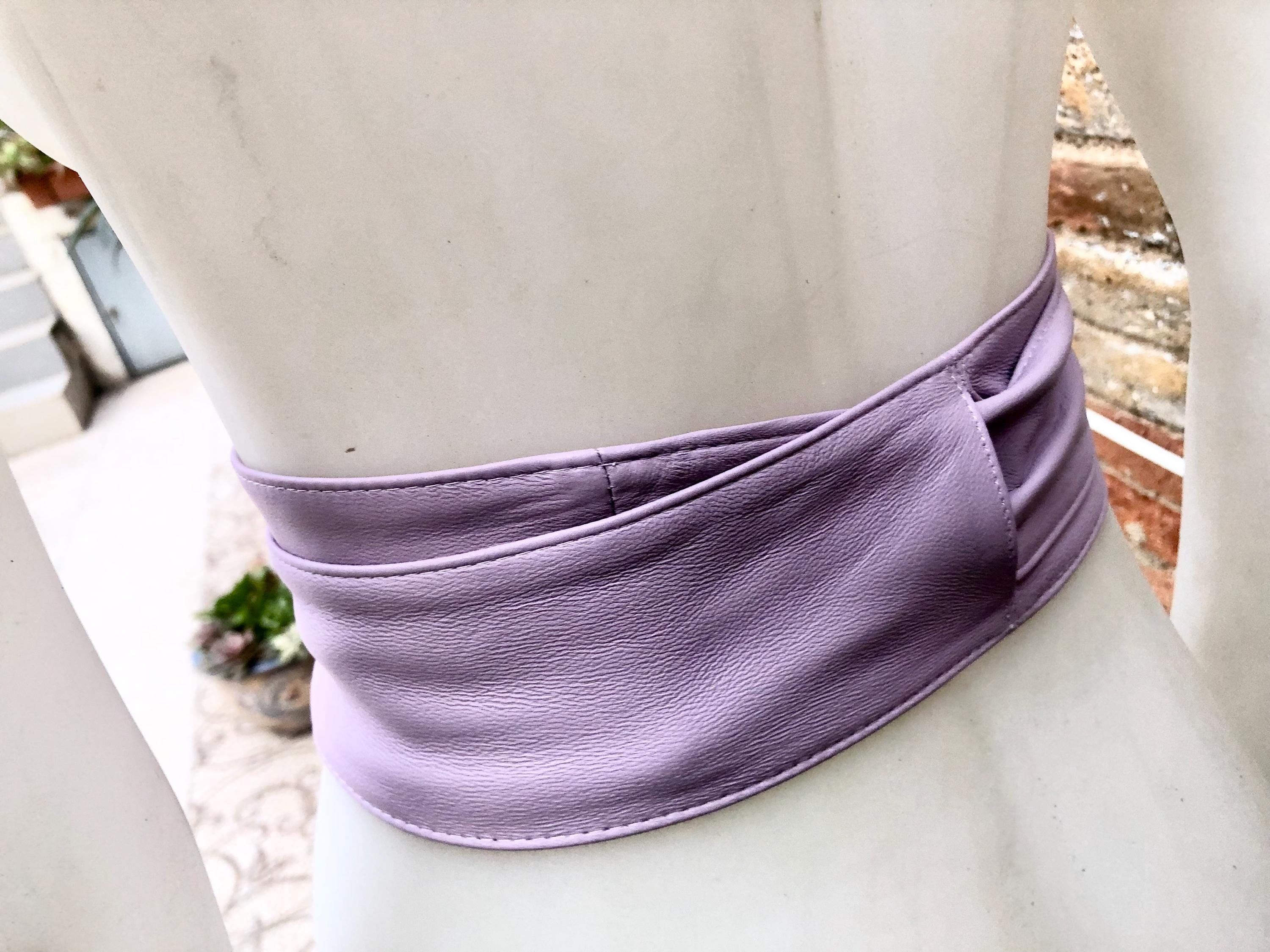 Purple Free Style Obi Statement Belt Amazon.com: Shengweiao Women main image 4
