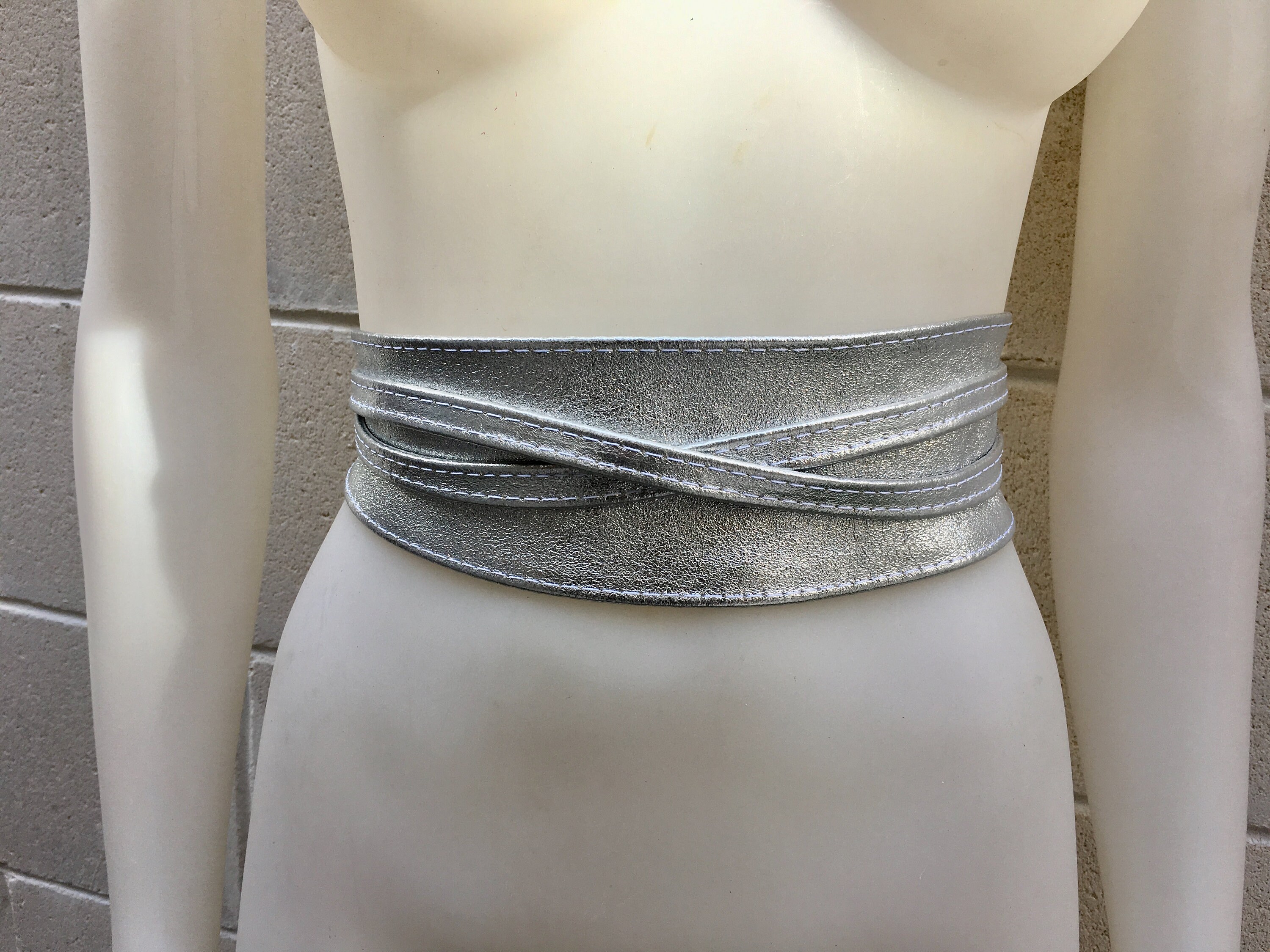 Silver obi belt clearance