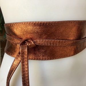 Metallic Copper Belt - Etsy display picture 1
