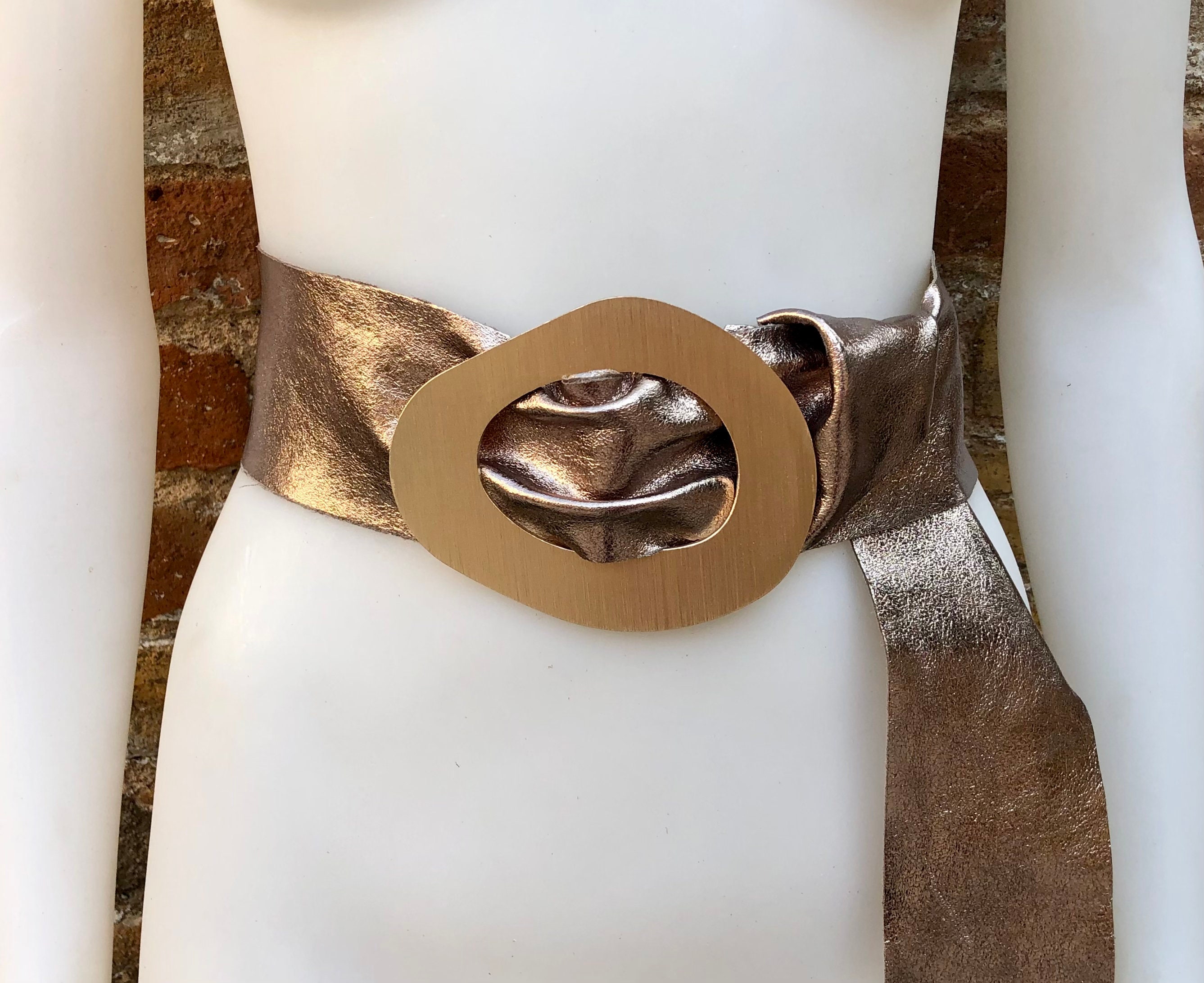 Bronze Metallic Leather Waist Belt with Large Metal Buckle. Soft Leather Belt in Bronze. Boho Glitter Genuine Leather Belt. Dark Gold Belt Bronze Metallic Leather Waist Belt With Large Metal Buckle. Soft Leather  Belt in Bronze. Boho Glitter Genuine Leather Belt. Dark Gold Belt - Etsy