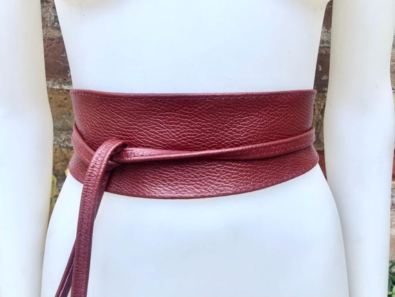 pink leather blazer dress Pink Leather Jacket with Matching Leather Belt | Military Buttons | Bardot Collection