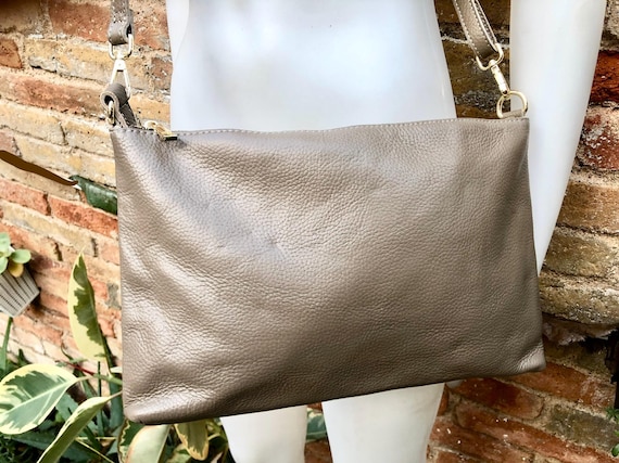 福袋特集 2025 Leather Brown Light Bag. Body Cross Leather GENUINE バッグ