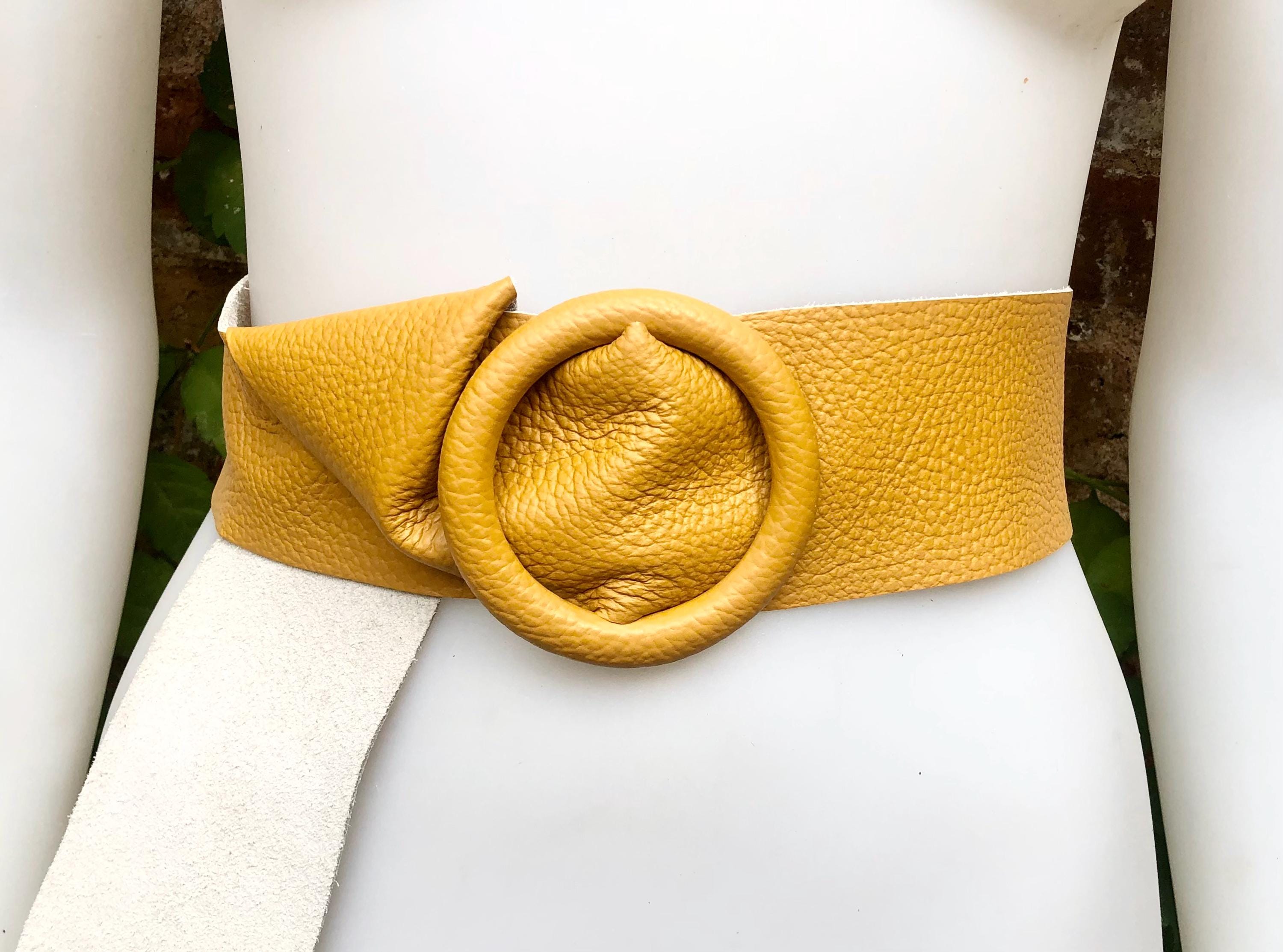 mustard yellow belt