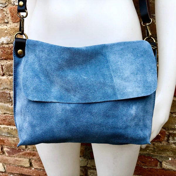 Denim Cross Body Bag Etsy