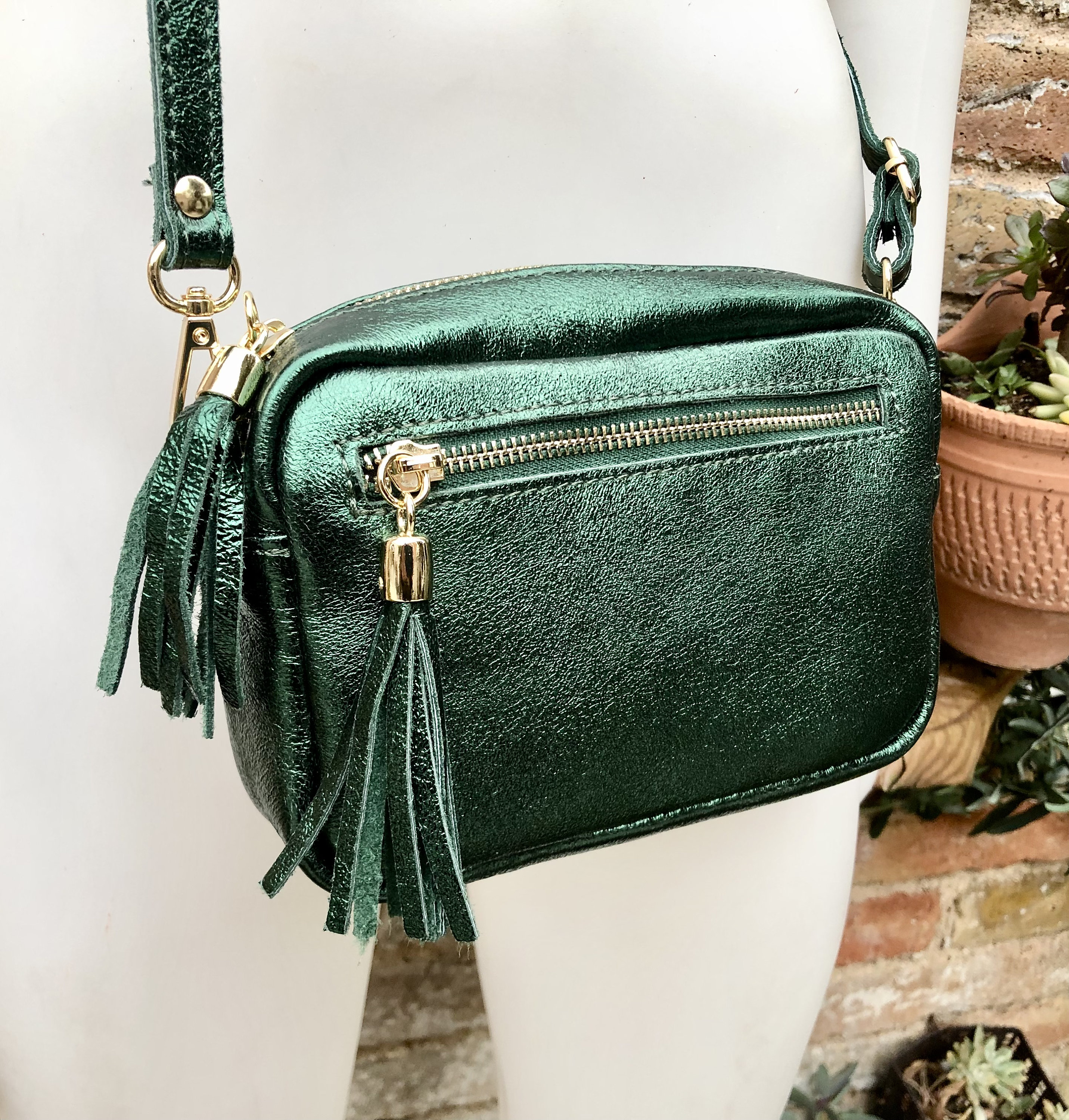 Small Metallic Green Leather Bag. GENUINE Leather Shoulder / Crossbody Bag. Glitter Green Leather Purse . Tassels, Adjustable Strap Zipper - Etsy Small Metallic Green Leather Bag. GENUINE Leather Shoulder / Crossbody Bag. Glitter Green Leather Purse . Tassels, Adjustable Strap Zipper - Etsy