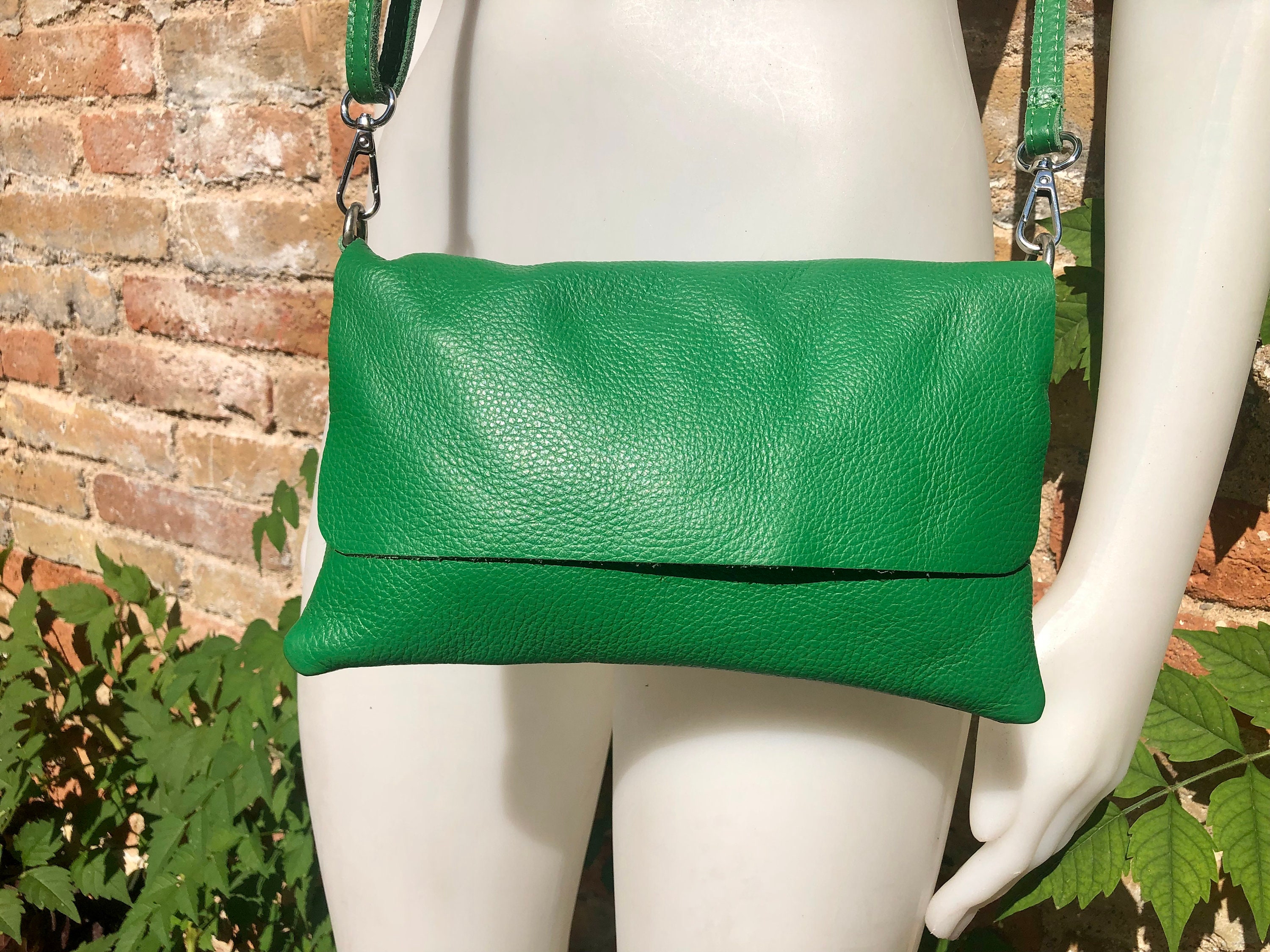 Kelly green designer handbag sale