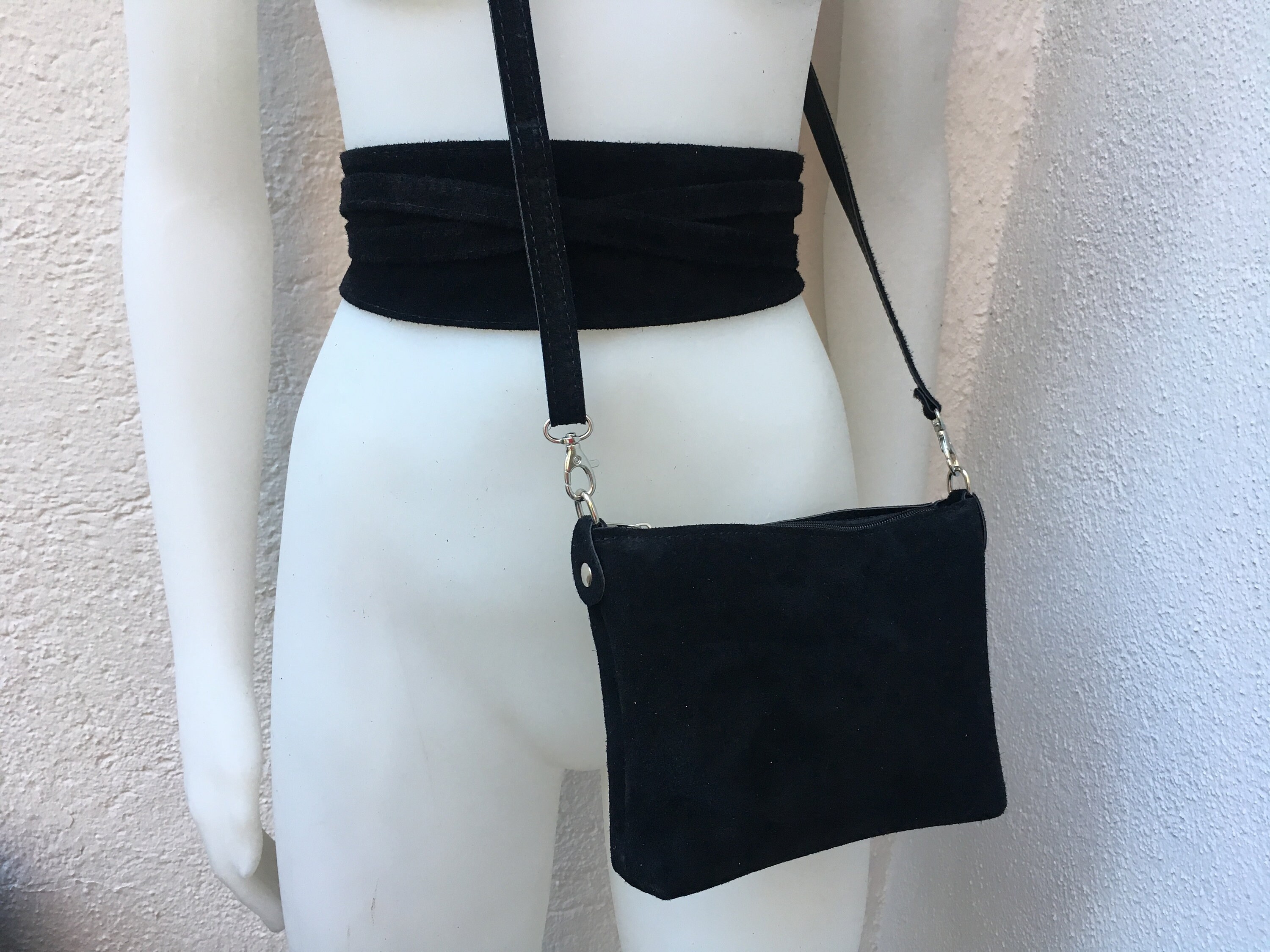 【COYSEIO】 SUEDE BELT BAG BLACK il_fullxfull.1901249092_cuhn.jpg