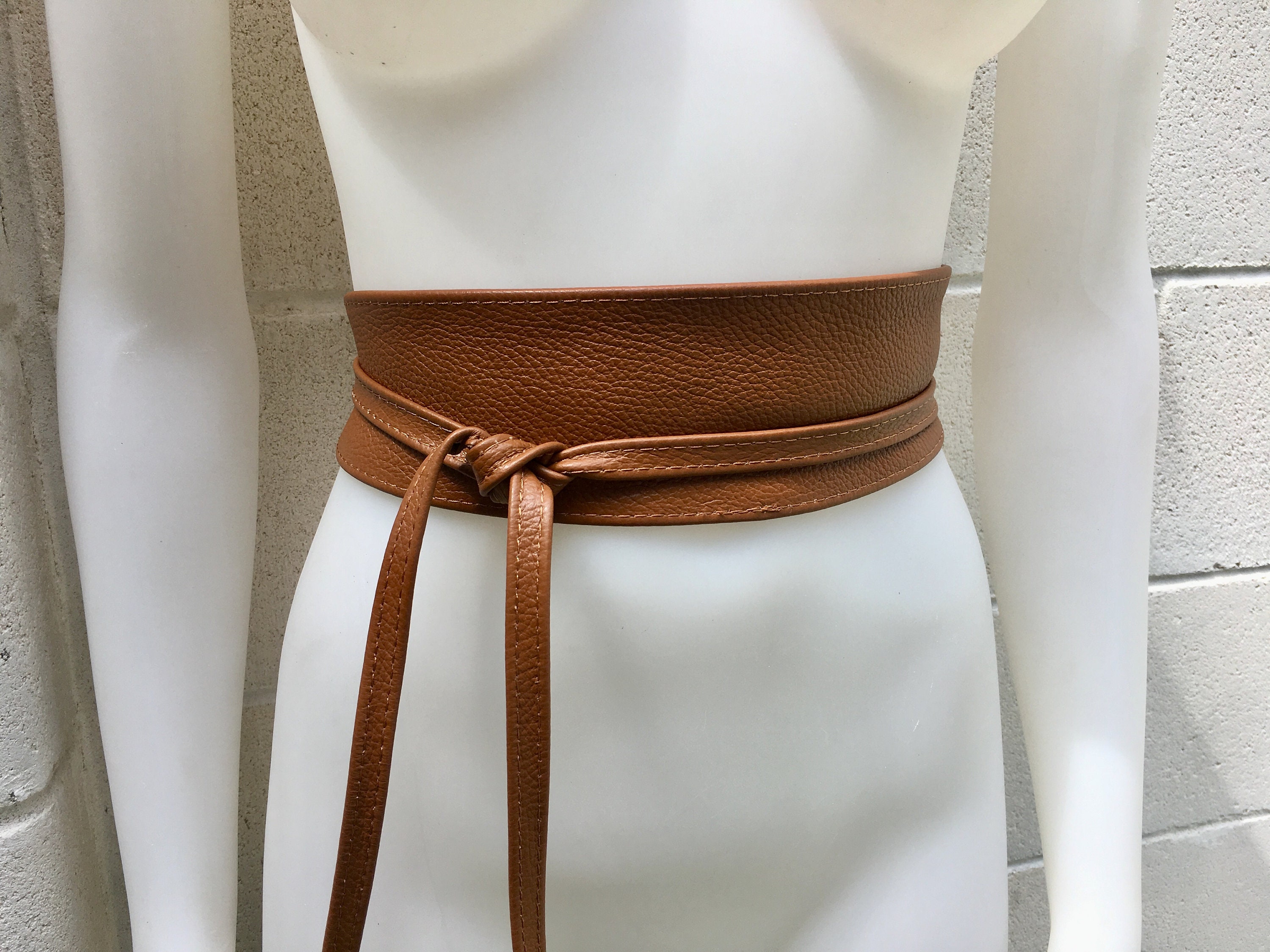 Vintage Brown Leather Corset Belt on White Background Stock Image - Image  of waist, style: 244860913