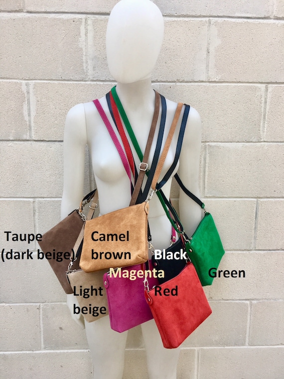 MAGGIE BAGS Seat Belt Shoulder Bag Purse Dark Brown and Pink Genuine Seat  Belts
