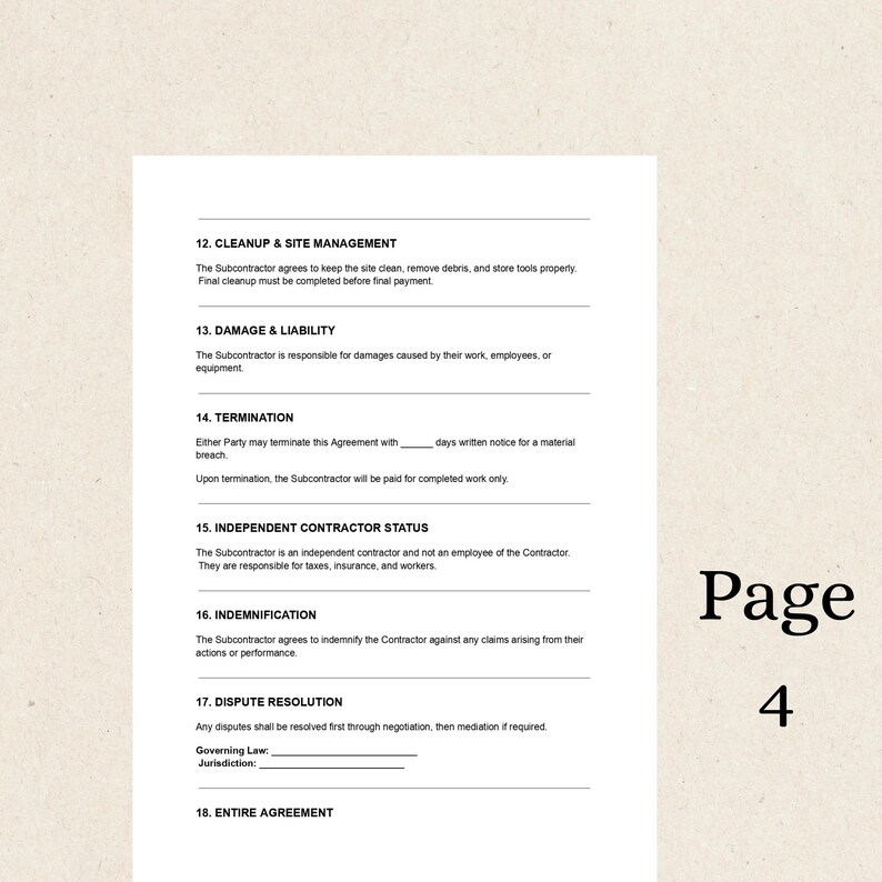 construction contrac,subcontractor,subcontracting,construction form,per job,construction agree,agreement form,agreement template,contract form,contract template,legal form,general contractor,subcontracting contr