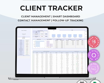 Kundenverwaltung | CRM-Tabelle mit Kontaktliste, Nachfass-Tracker, Vertriebs-Dashboard und Zahlungsmanager