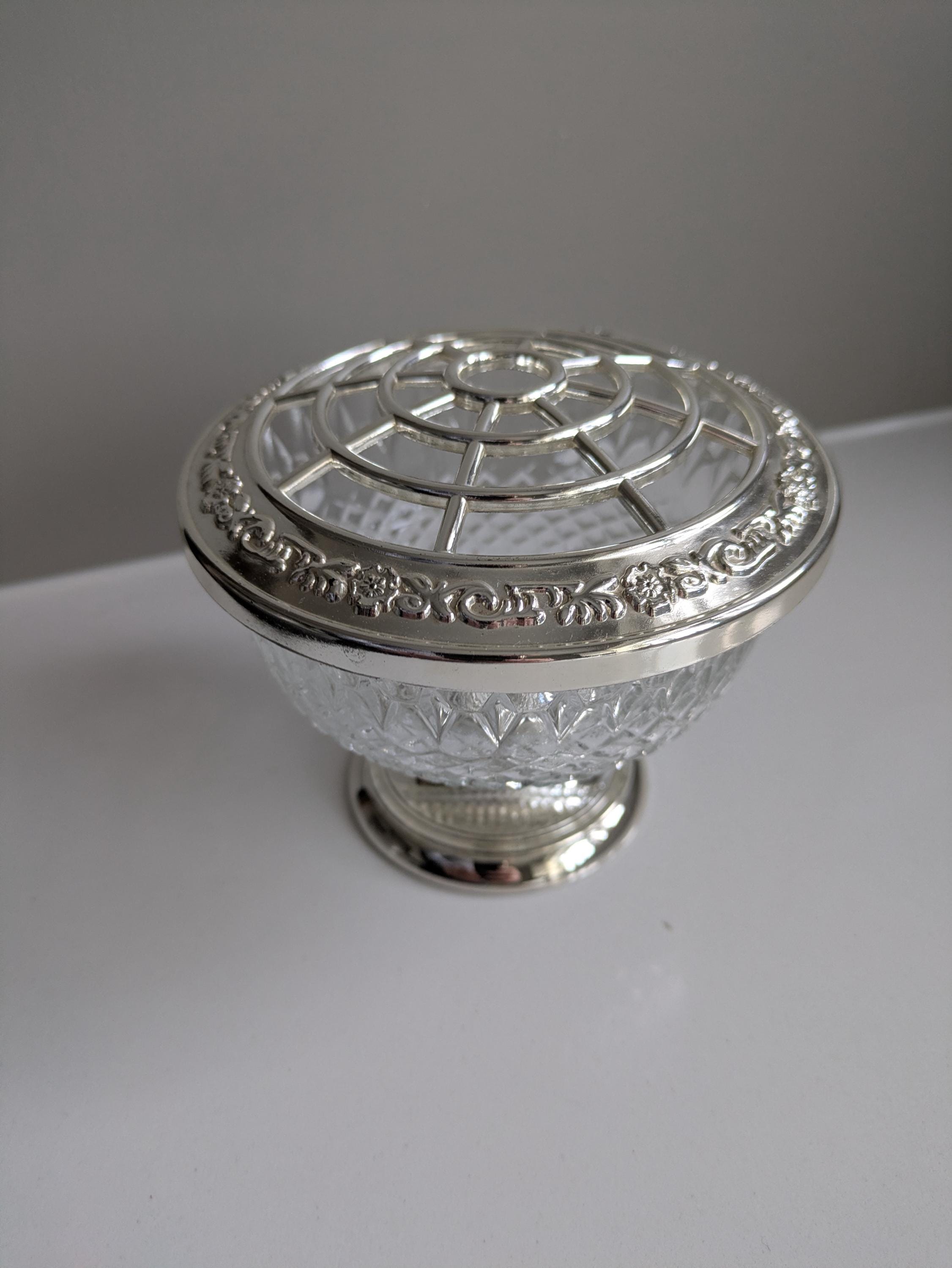 Silver rose bowl - Etsy 日本