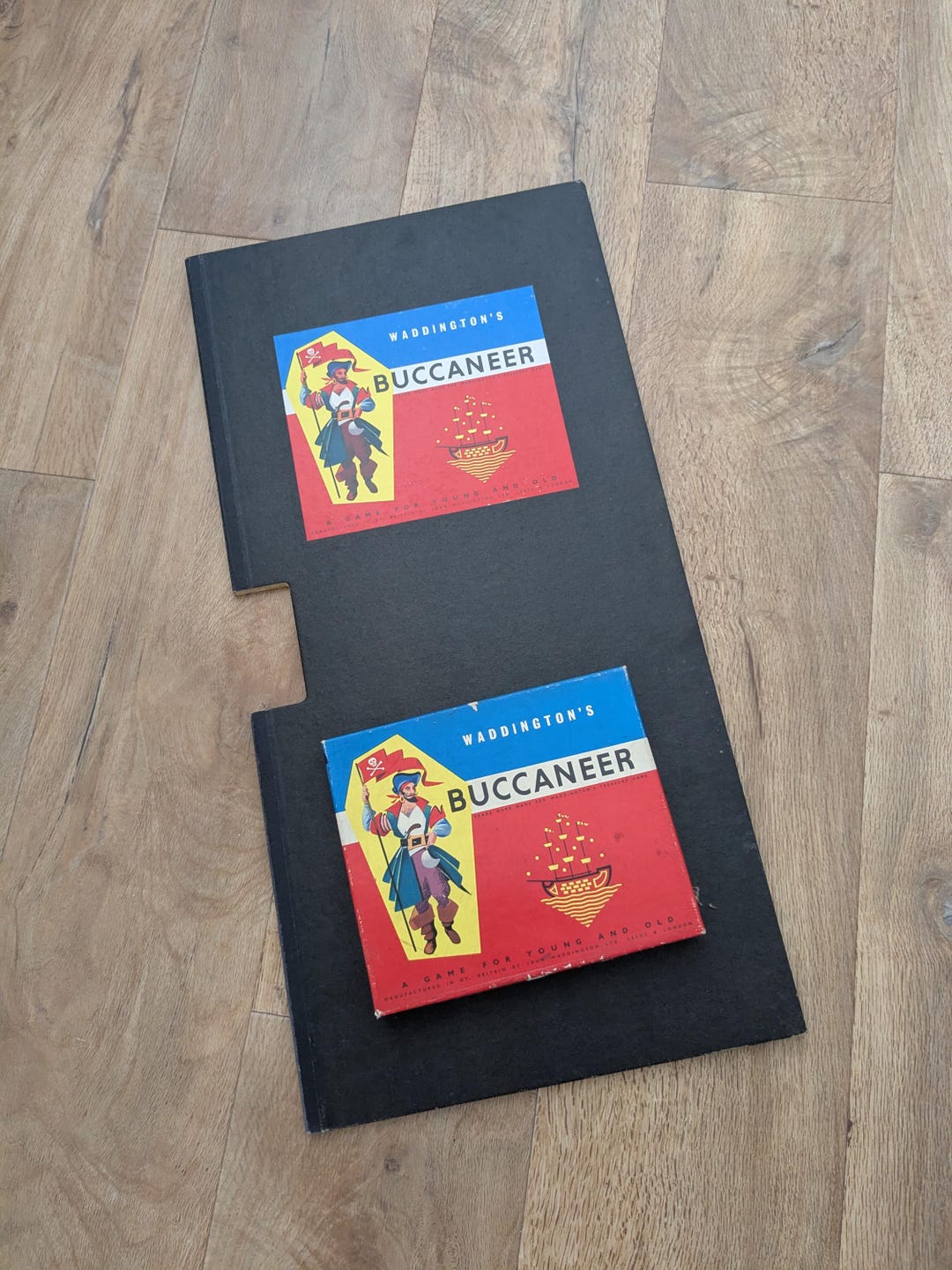Vintage 1958 Buccaneer Board Game by Waddingtons - Etsy