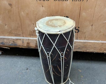 Vintage Dohlak-stamtrumma 40 cm hög dubbelhövdad