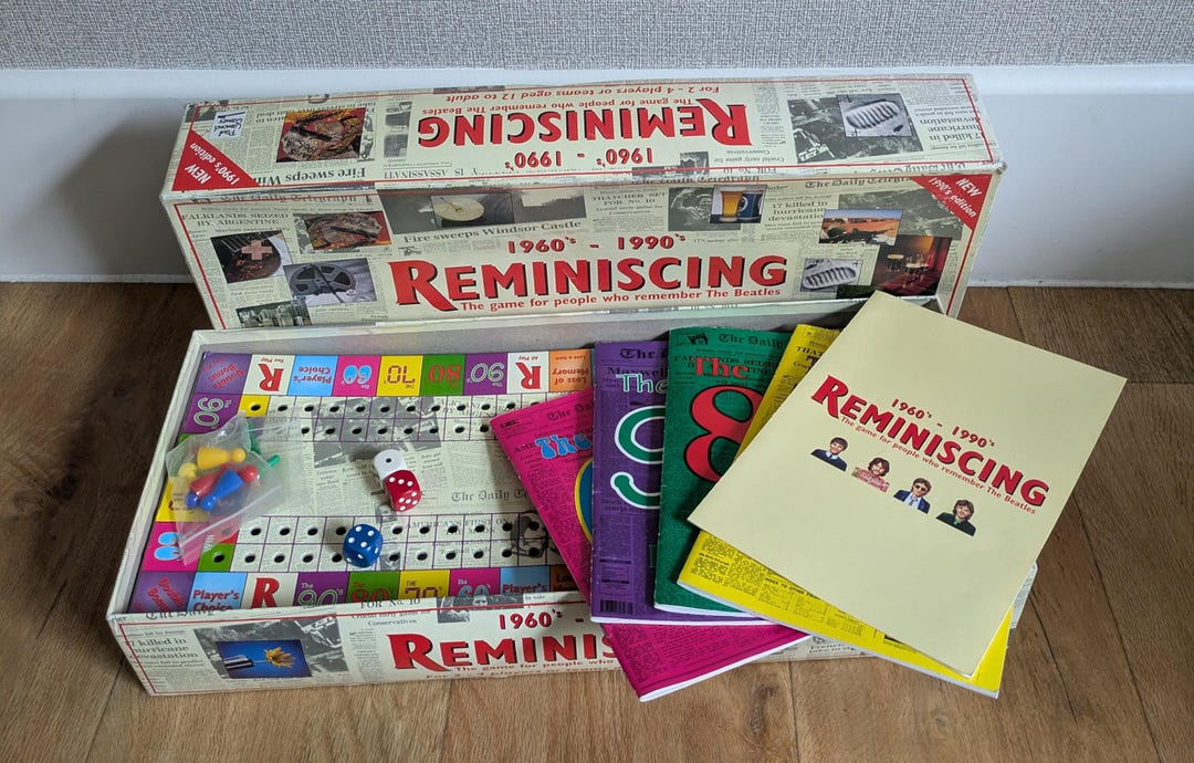 Retro Reminiscing Vintage Reminiscing Board Game - Etsy