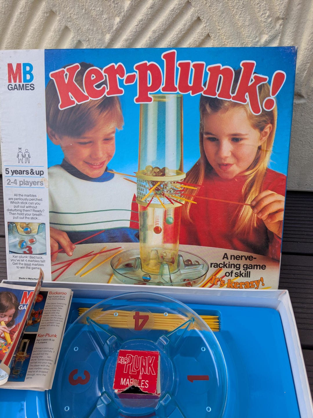 Vintage Ker-plunk by MB Games - Etsy
