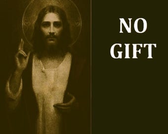 No Gift, a Poem About God's Love