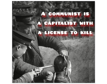 Communist Is Capitalist Sticker