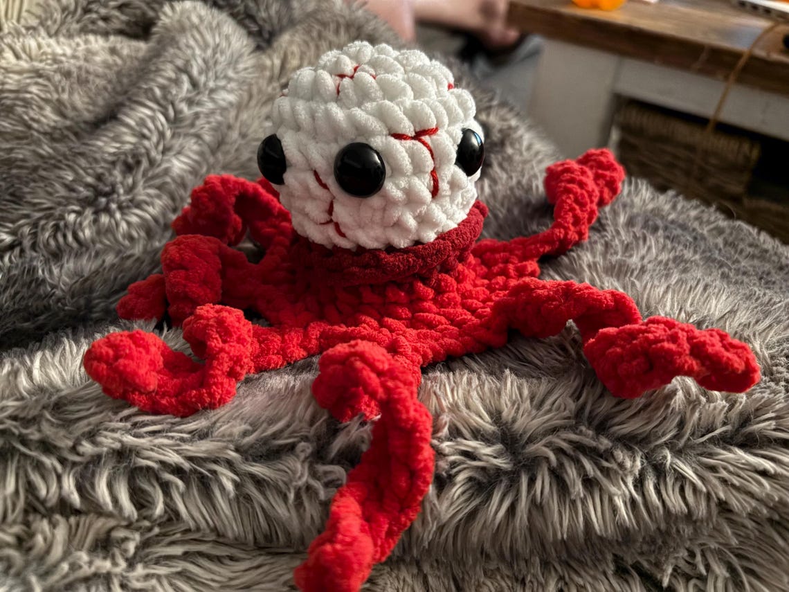 T. Ocellus Eyeball Monster Crochet Pattern - Etsy