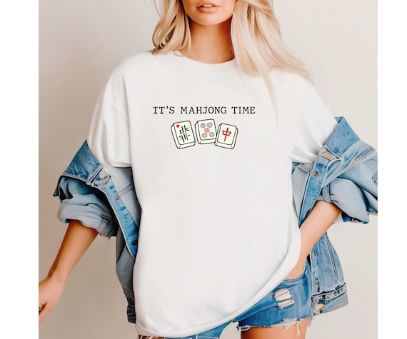 Mahjong Club Shirt - Lightweight, Comfortable Game Tee