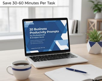 20 Business Productivity Prompts for Professionals & Entrepreneurs