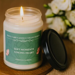 Soul Care Soy Candle Collection: Relaxation and Inspiration Gift