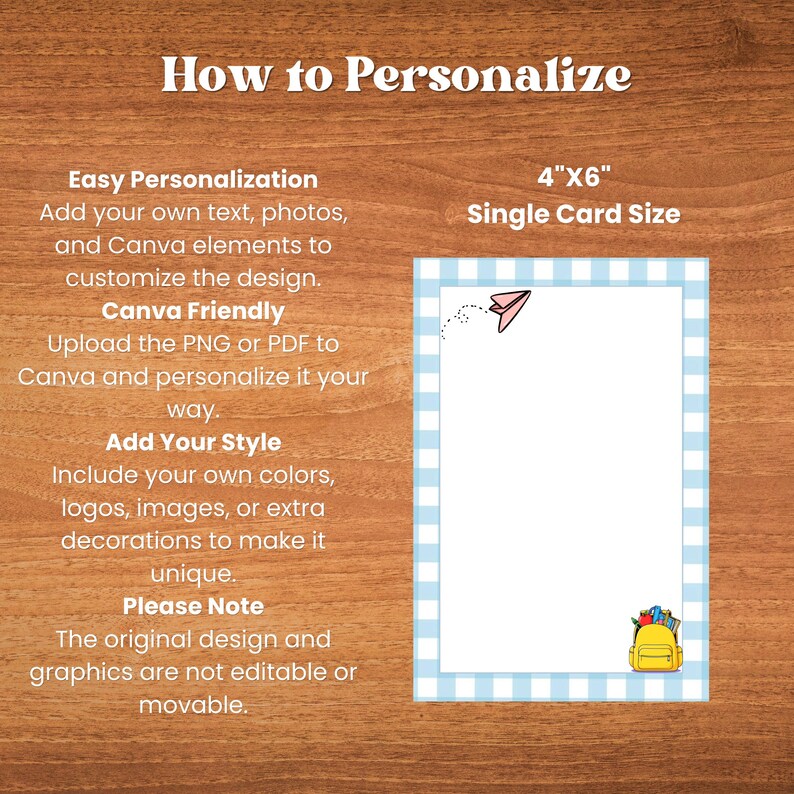 Back to School Notepad Printable Bundle, Student Memo Pad Template ...