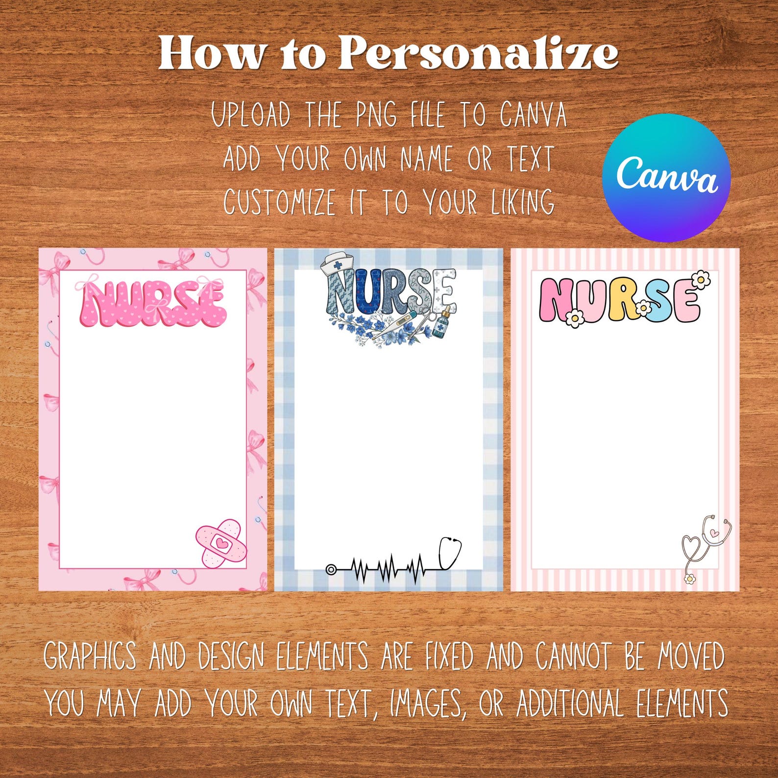Nurse Life Notepad Printable Bundle, Nurse Notes Template Medical ...