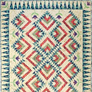 Wild Sugar Quilt Pattern, Curlicue Creations, Paper Pattern