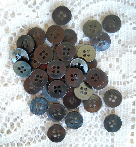 gray buttons sewing