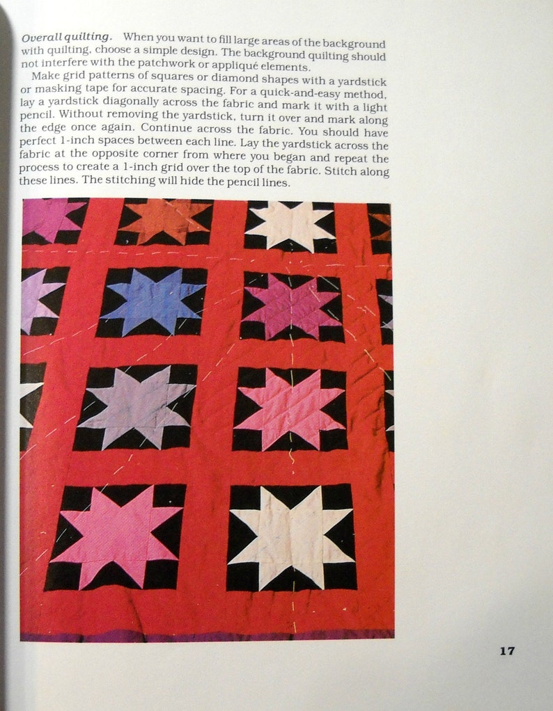 Country Patchwork and Quilting Quilt Book by Leslie Linsley Etsy
