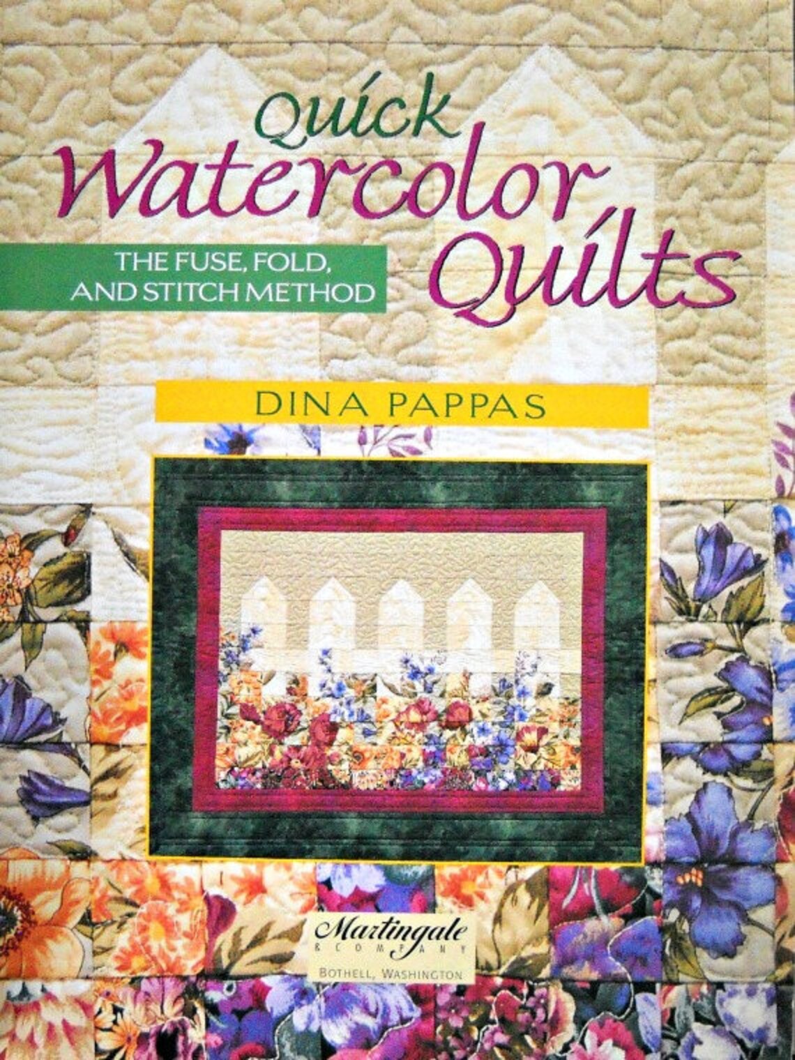 Quick Watercolor Quilts Book by Dina Pappas Quilting Patterns Etsy