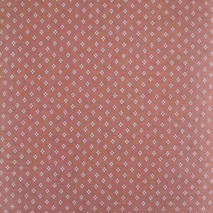 Pink Diamond Dot Fabric, Cotton Polyester Blend, Sewing Material bild 1