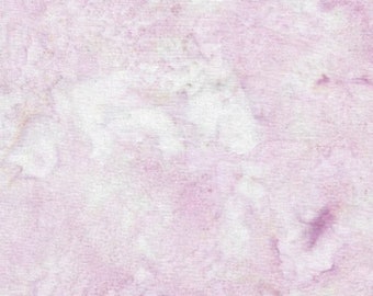 Tea Rose Batik Quilt Fabric 100 Percent Cotton by Island Batik Fabric by the Yard, Precious Pinks Quilting Fabric